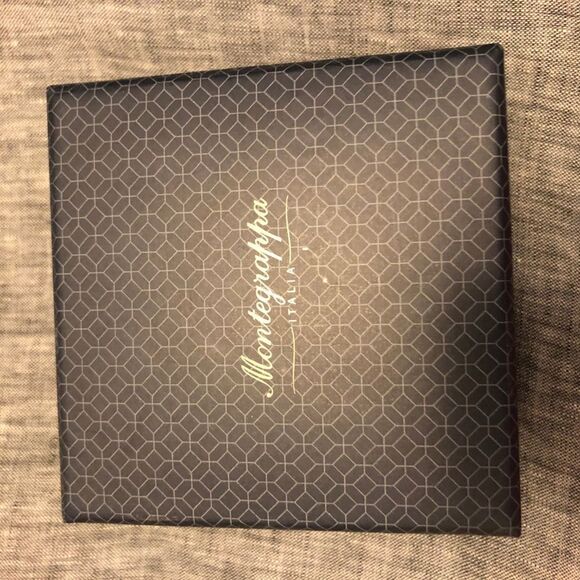 MONTEGRAPPA Privelege Cuff links - Silver - Picture 4 of 6